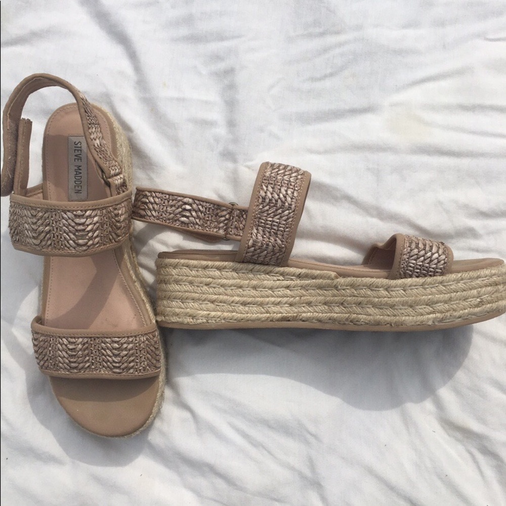 Steve madden cute western vibes wedges
